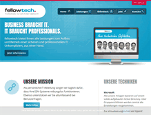 Tablet Screenshot of fellowtech.de